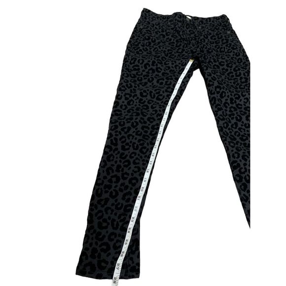 Madewell, 9” Mid-Rise Skinny Pants/Jeans, Flocked Leopard, Size 27, UGC - Picture 9 of 12